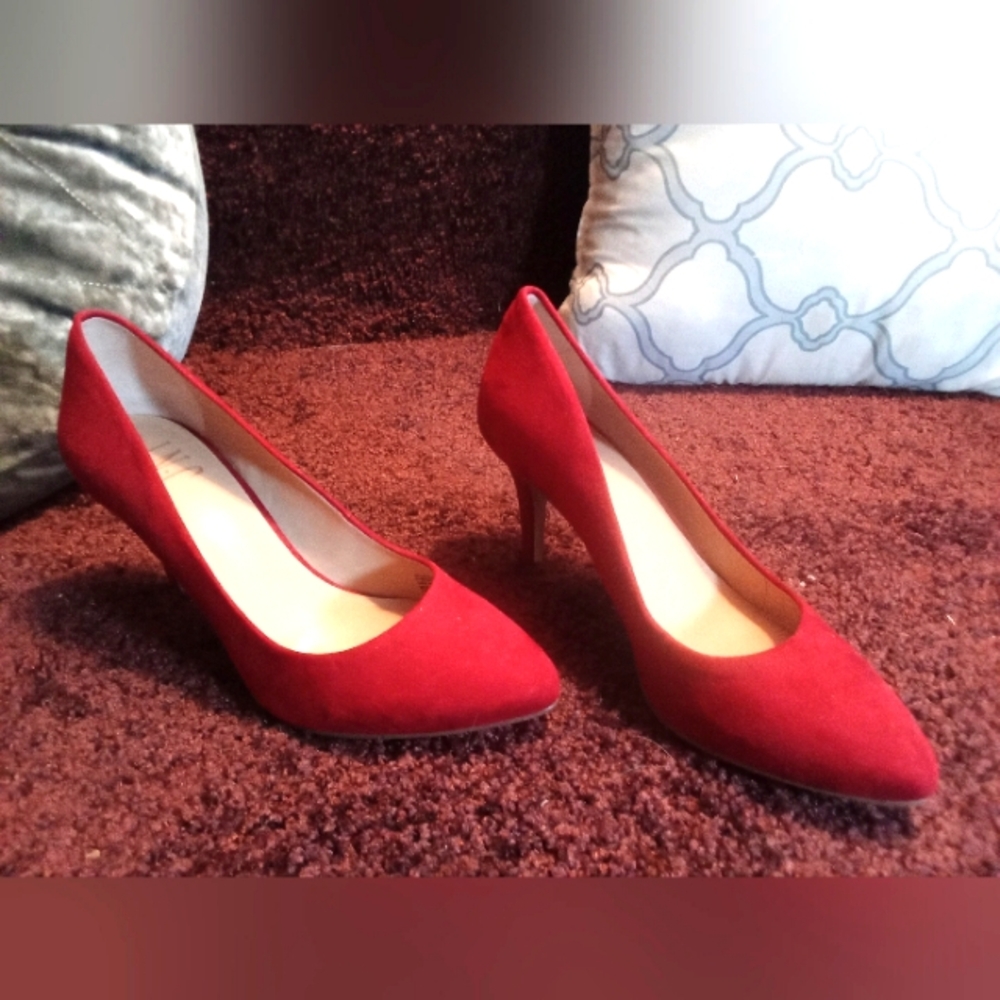 Red high heels